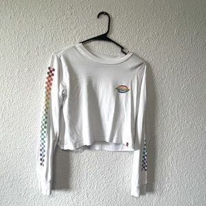 Pride Dickies Long-Sleeve Crop Top